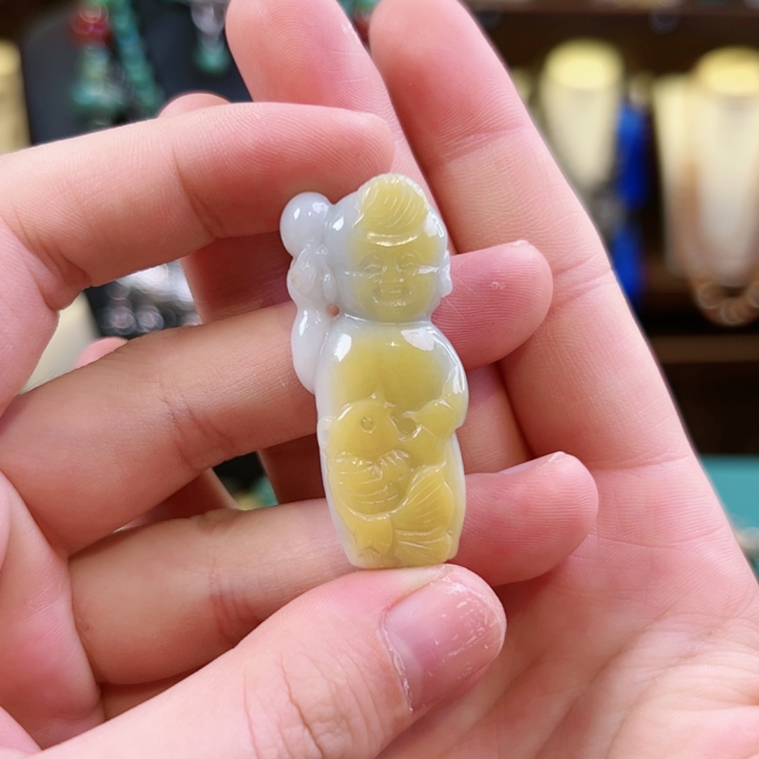 翡翠吊坠(不含链)未镶嵌吊坠