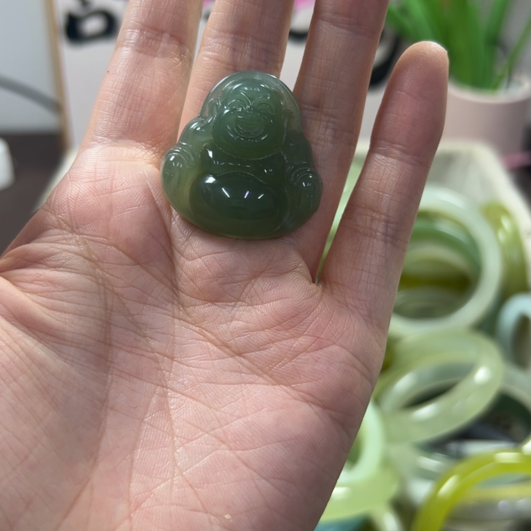 蛇纹石玉手镯未镶嵌176