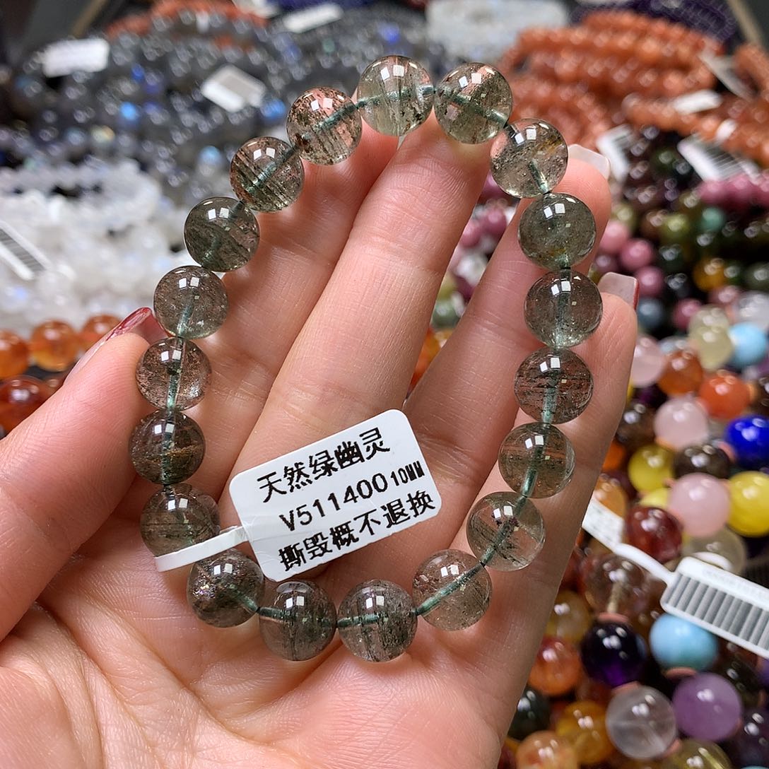 水晶手链未镶嵌，