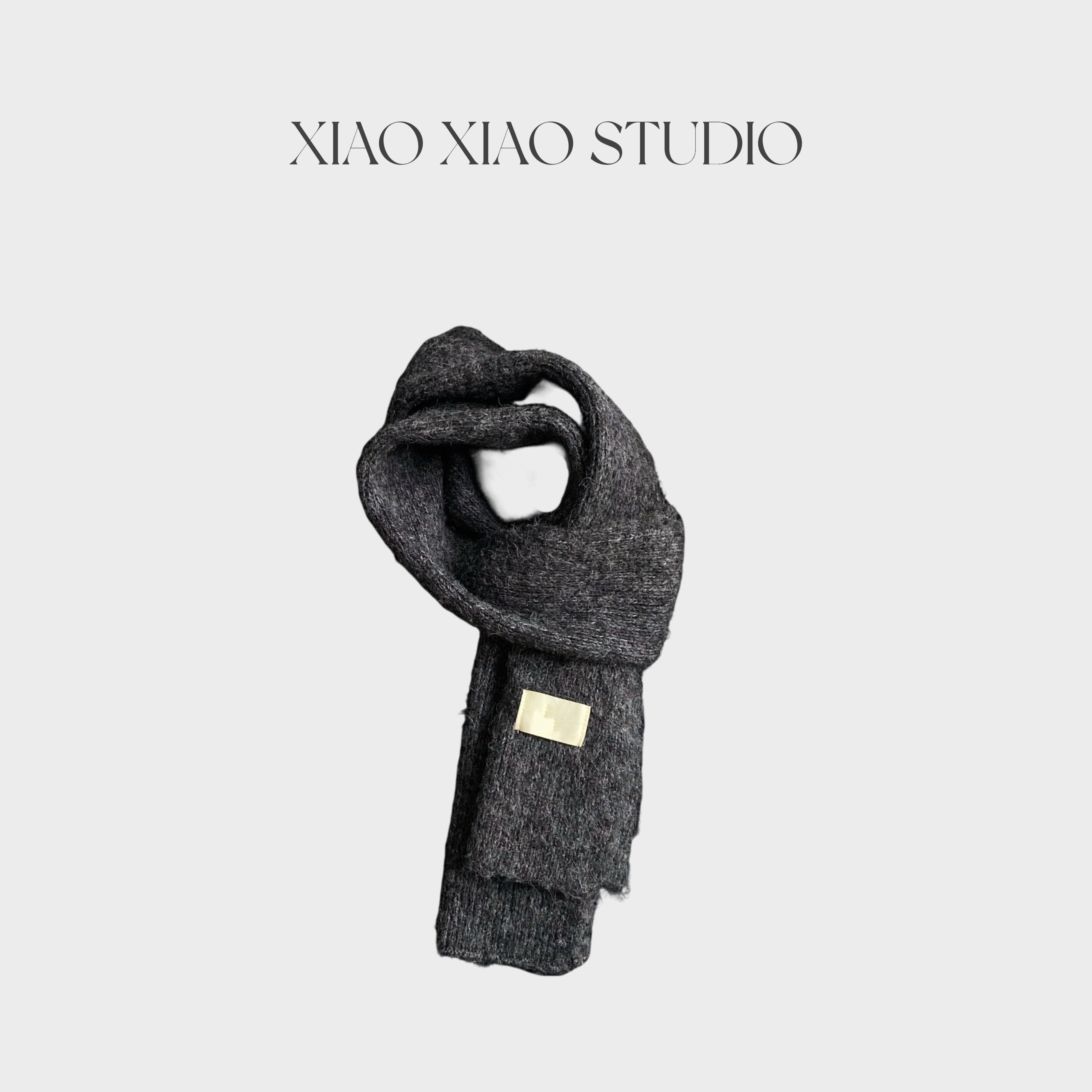 潇潇STUDIO-敲显白 冬季氛围感ins韩版百搭简约软糯保暖围巾