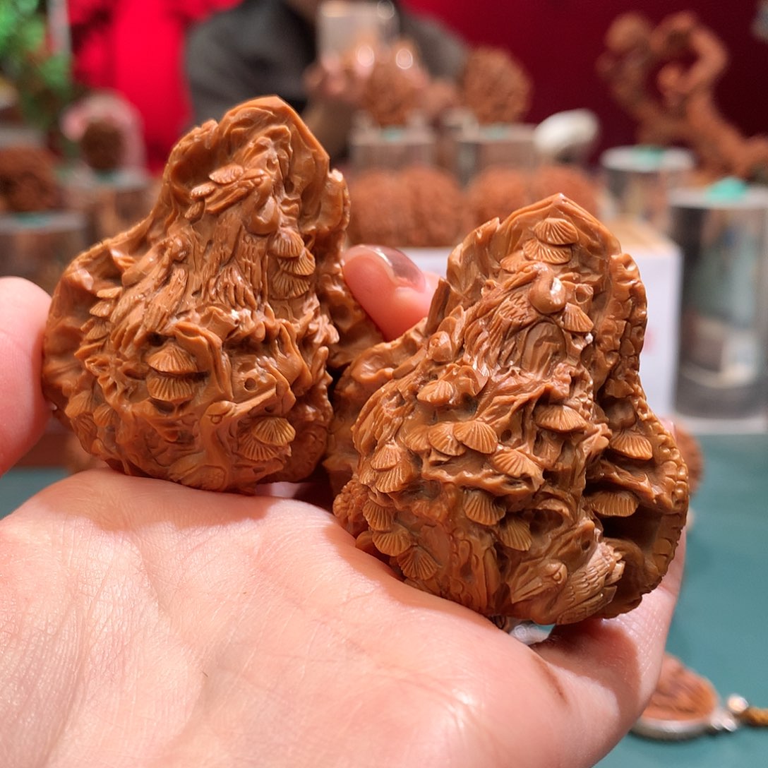 文玩核桃把件——————