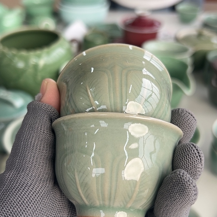小米茶器龙泉青瓷