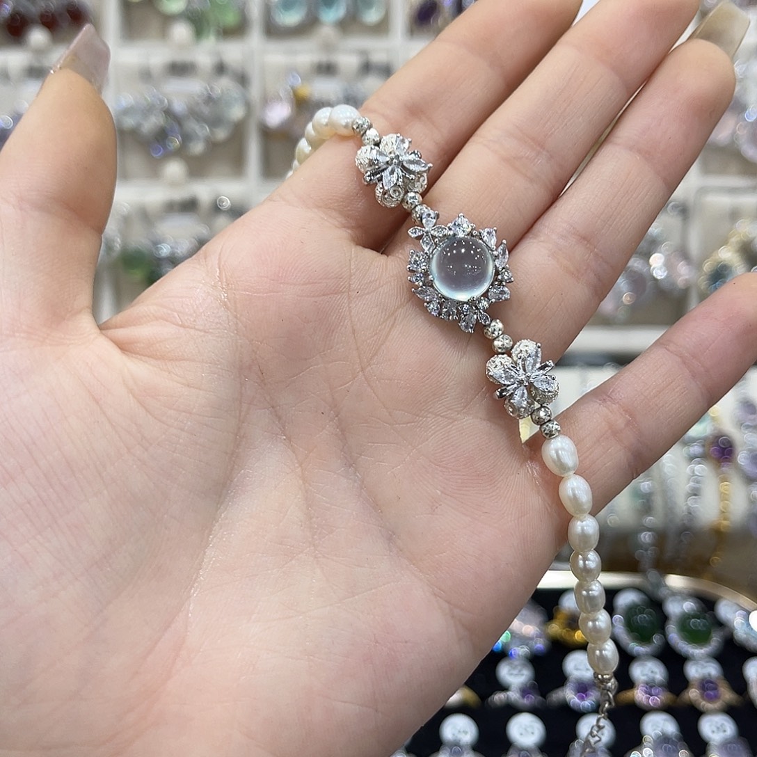 *****蛇纹石玉银S925镶嵌戒指