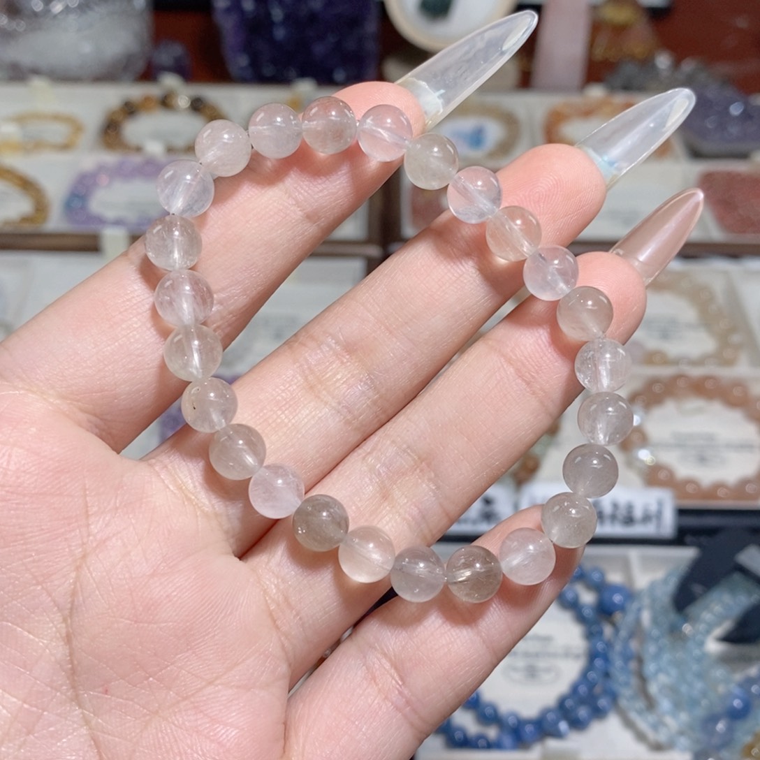 手串水晶未镶嵌兔毛