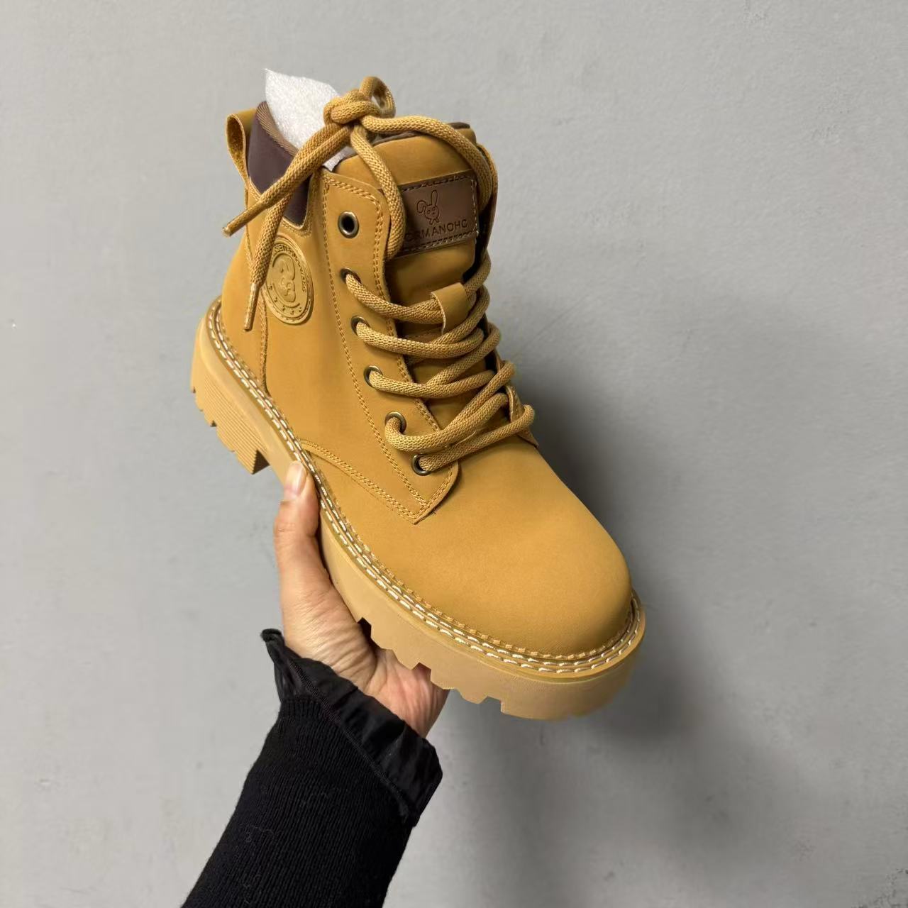 男士时尚大黄靴马丁靴3070