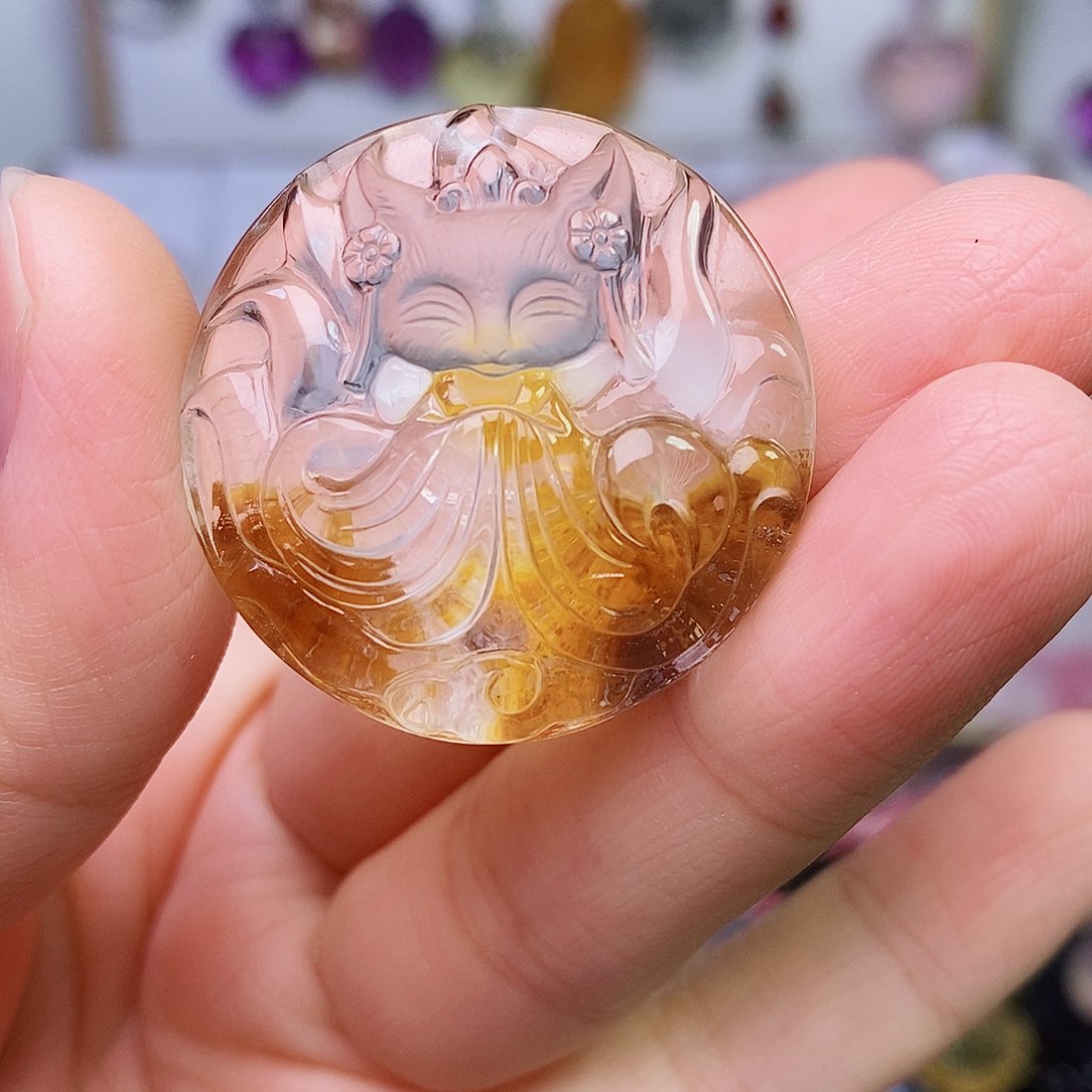 水晶吊坠(赠链)未镶嵌