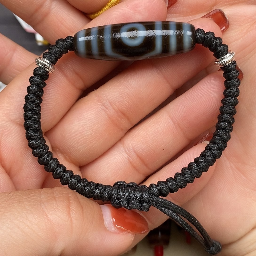 玛瑙/玉髓颈饰合金骑****子