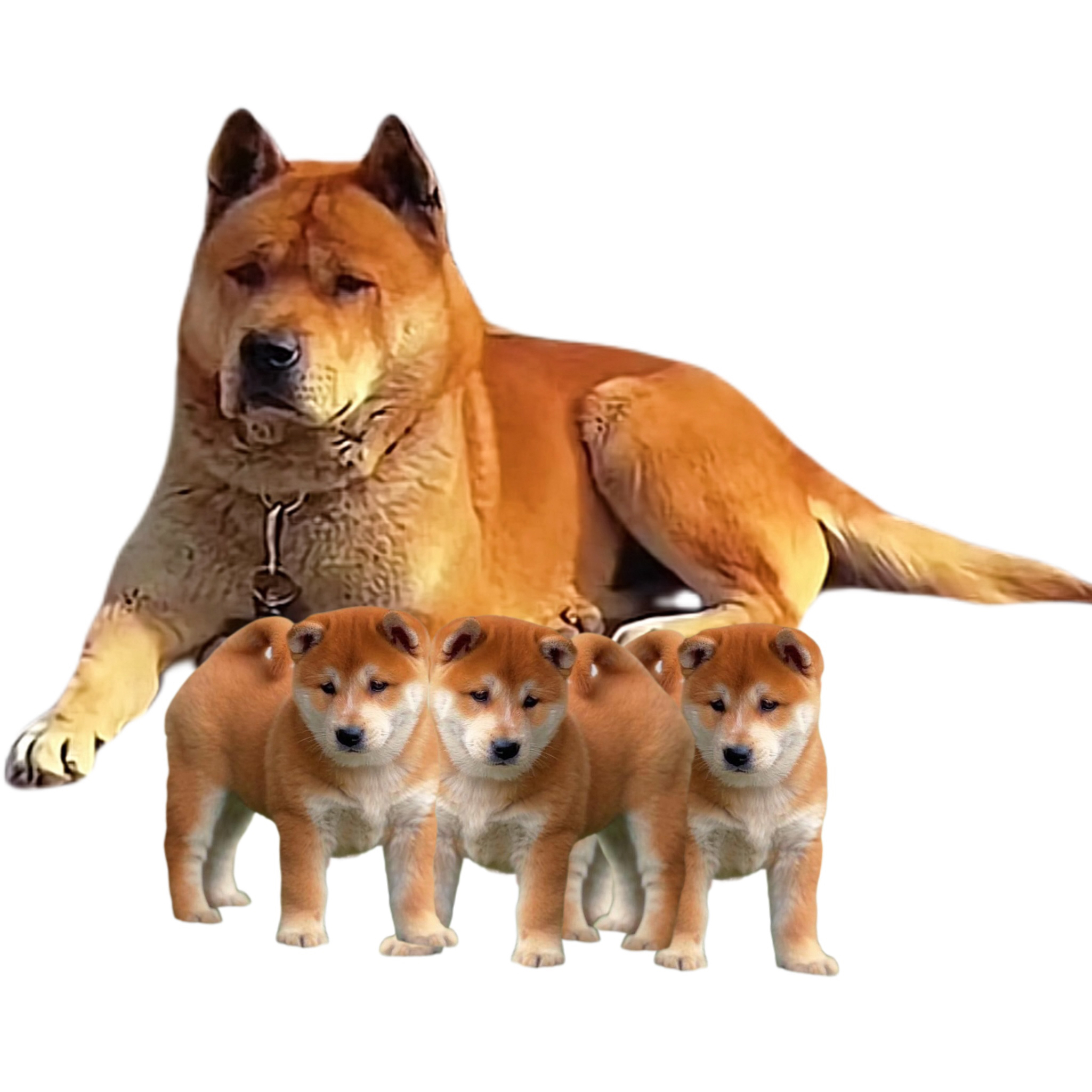 （张）土狗黄狗白狗大黄中华田园犬幼犬狗狗活体