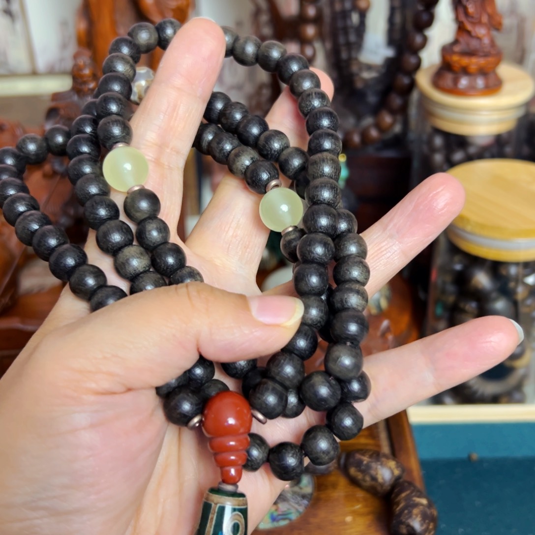 阴沉木年货节福利活动手串把件摆件文玩