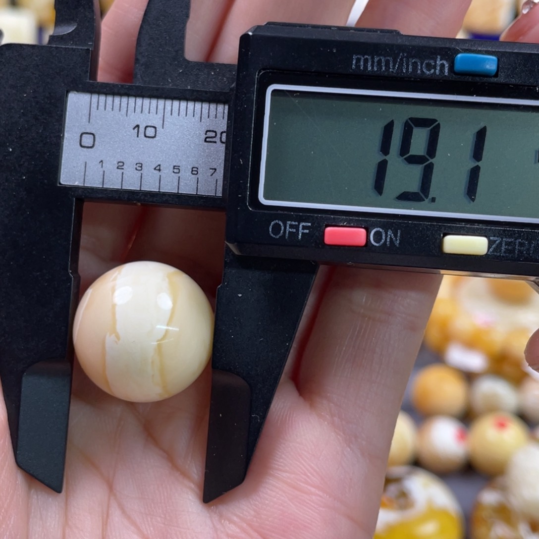 蜜蜡裸石未镶嵌琥珀蜜蜡