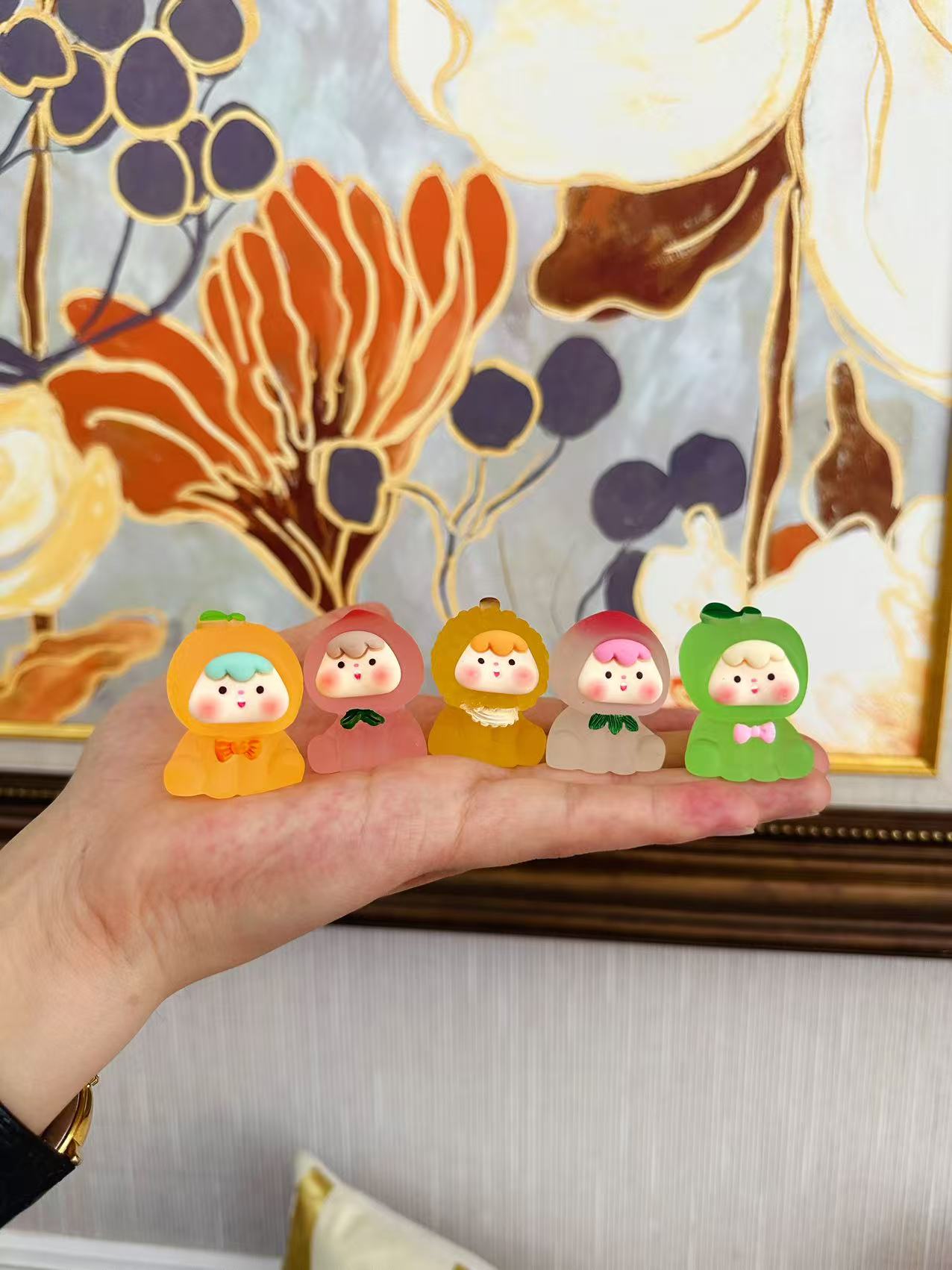 【水果娃娃】主播代拆树脂diy饰品玩具摆件