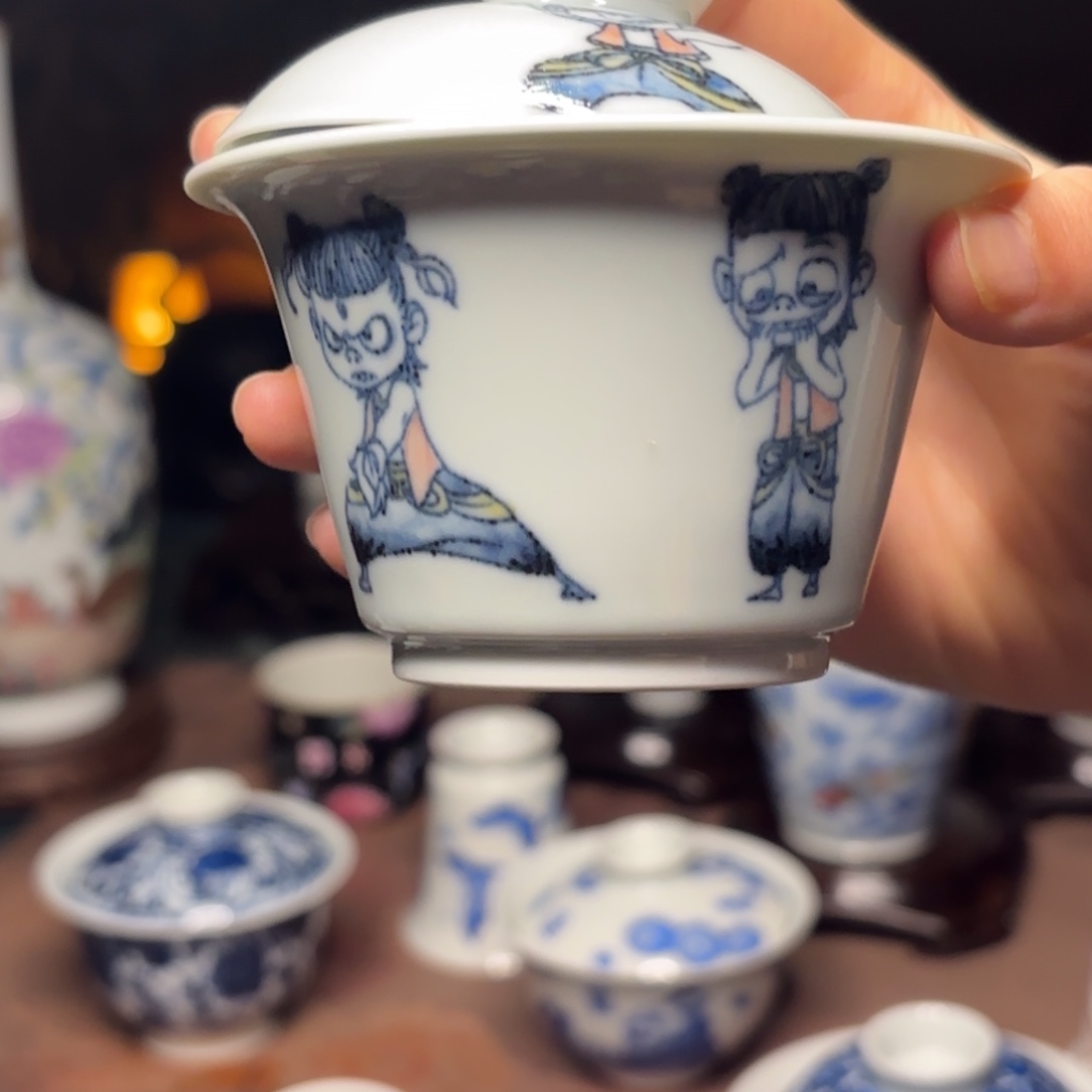 氛围福利筹集盖碗