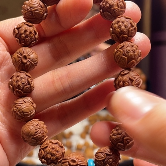 手串/手链橄榄核龙纹桃核