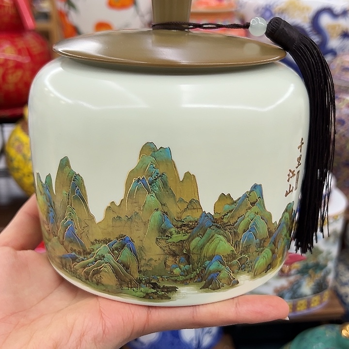 瓷片茶叶罐罐罐罐罐呀呀@@