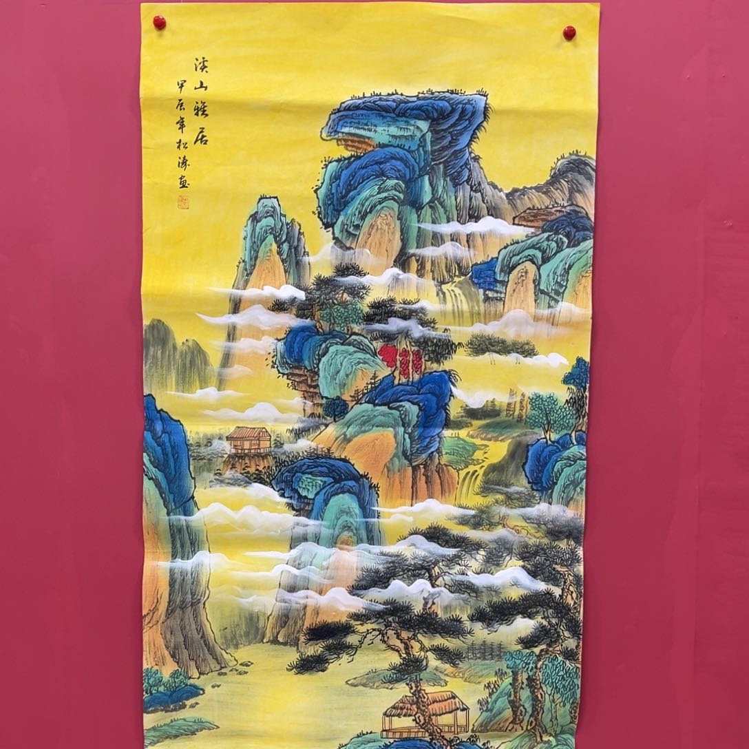 国画国画作品集一个由