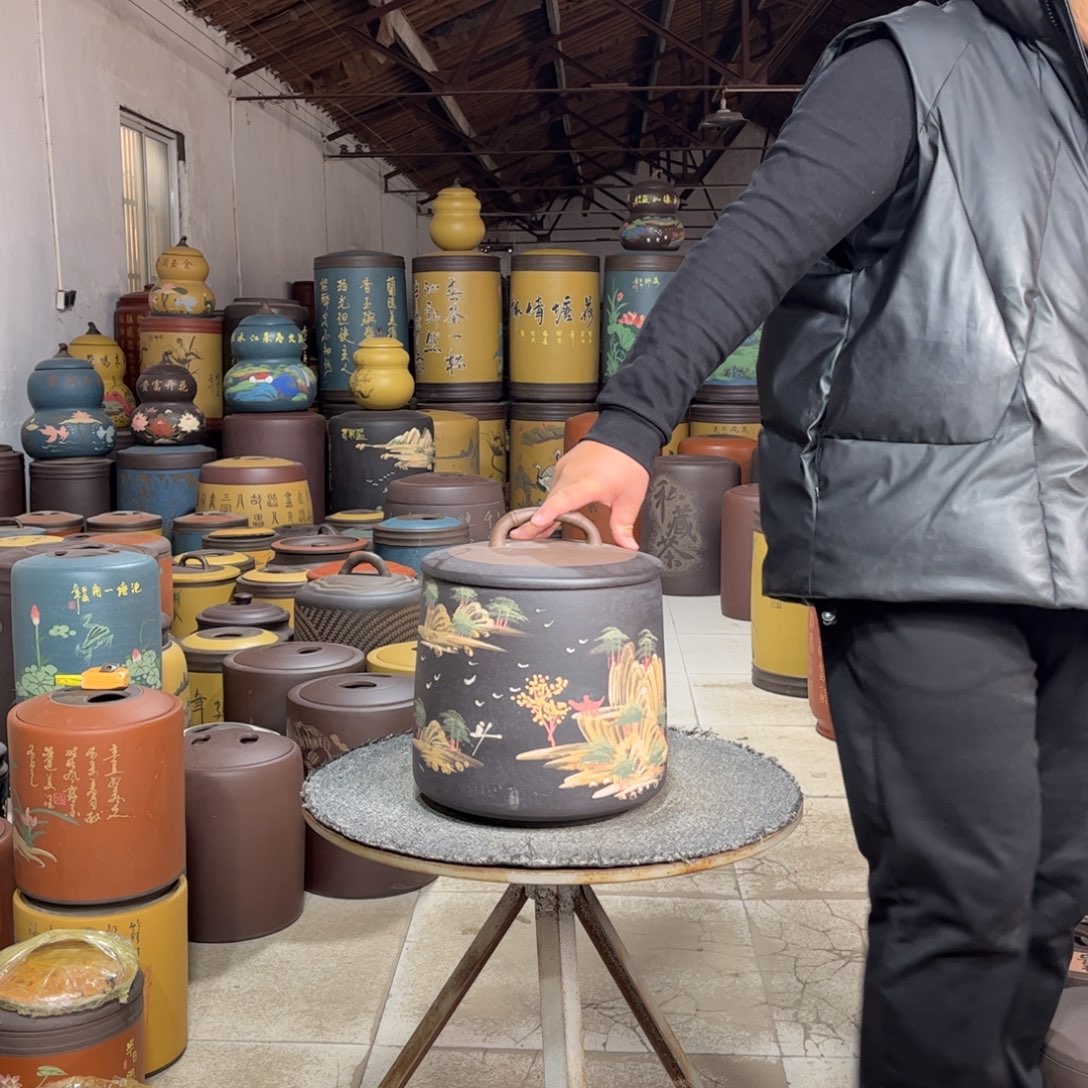 紫砂茶叶罐茶叶罐