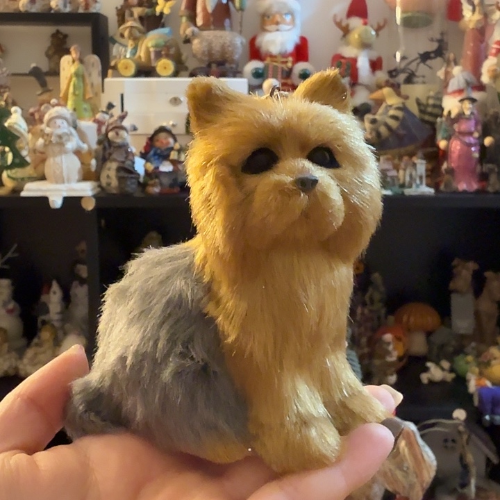 毛绒毛绒摆件不退不换