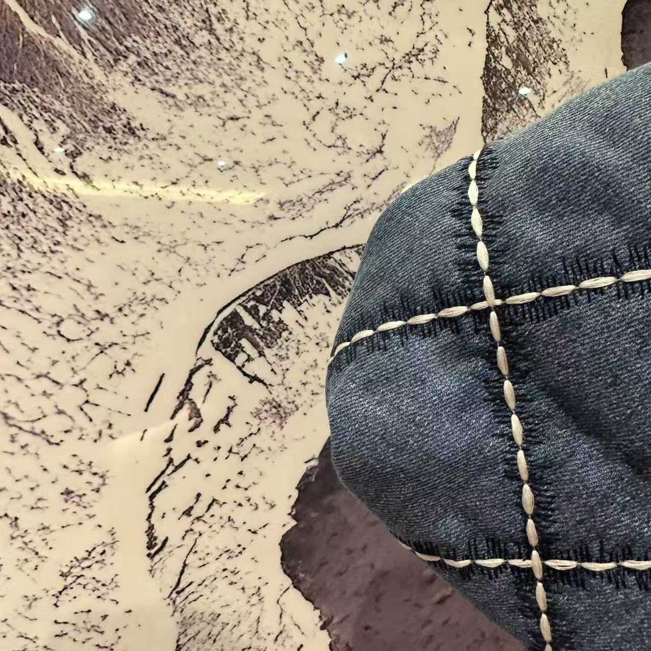 「暮云心情」白线牛仔垃圾袋包