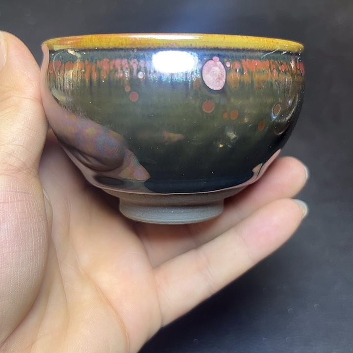 茶盏建盏将军杯8.5口径