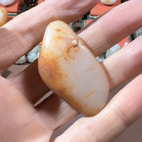 和田玉（糖玉）挂件未镶嵌一*