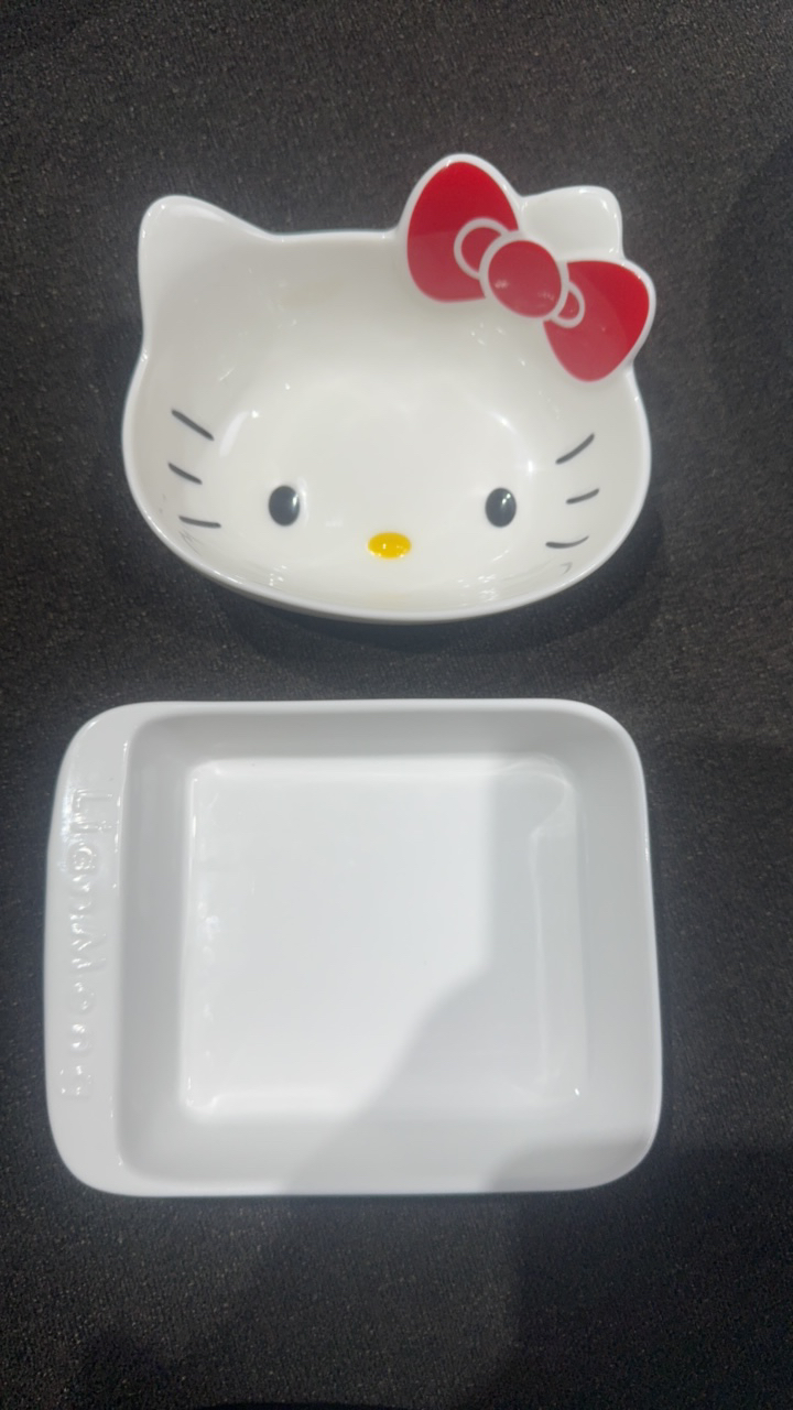 联盟陶瓷猫脸+烤盘2件套