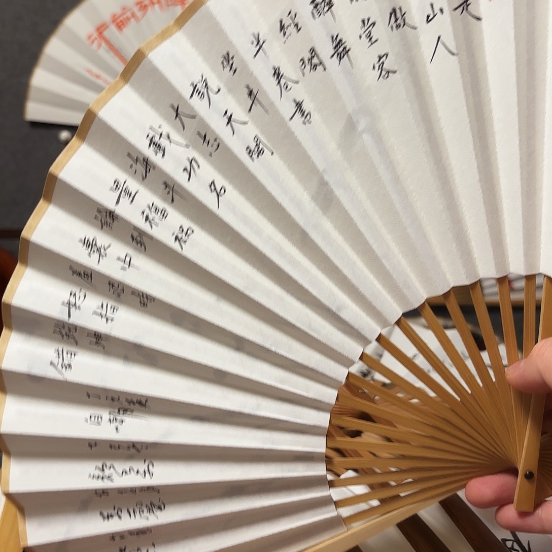 书法手写手绘8寸玉竹小楷自嘲