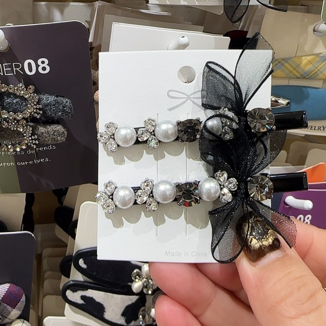 非金属满钻一字夹