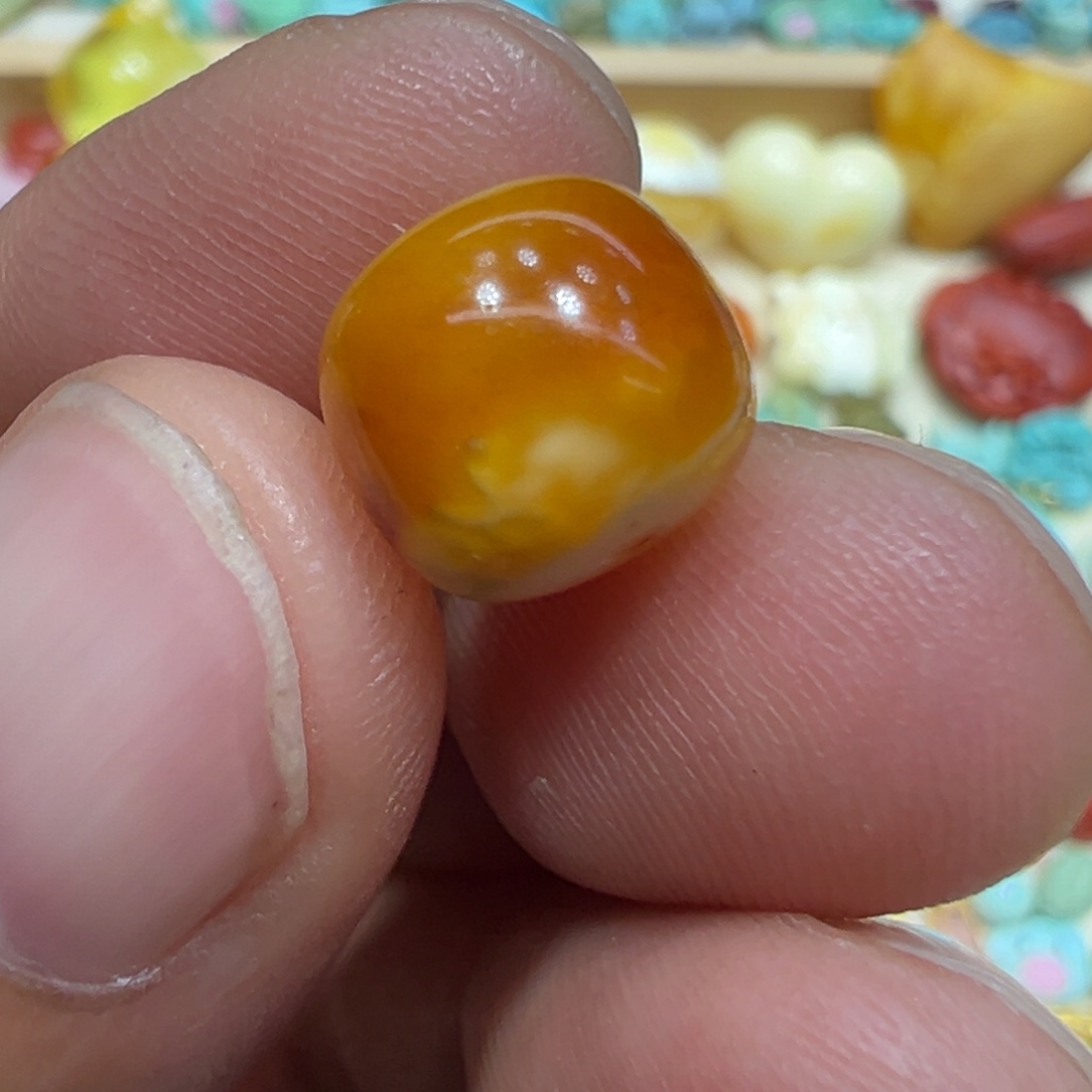 琥珀未镶嵌颈饰尺寸10