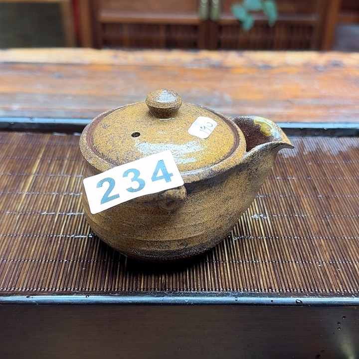 纯手工制作粗陶茶具