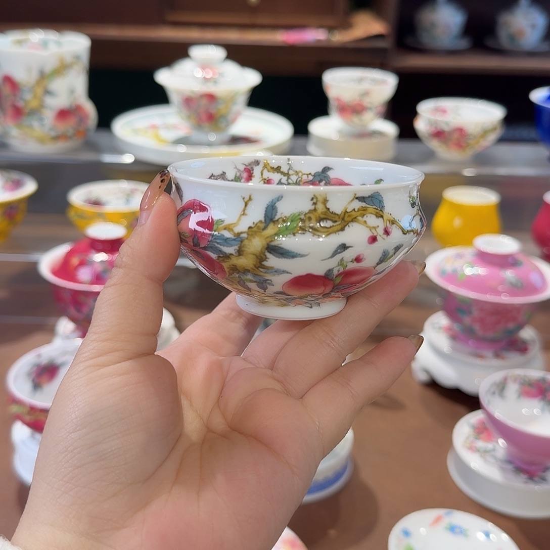珐琅彩主人杯茶具茶具茶具