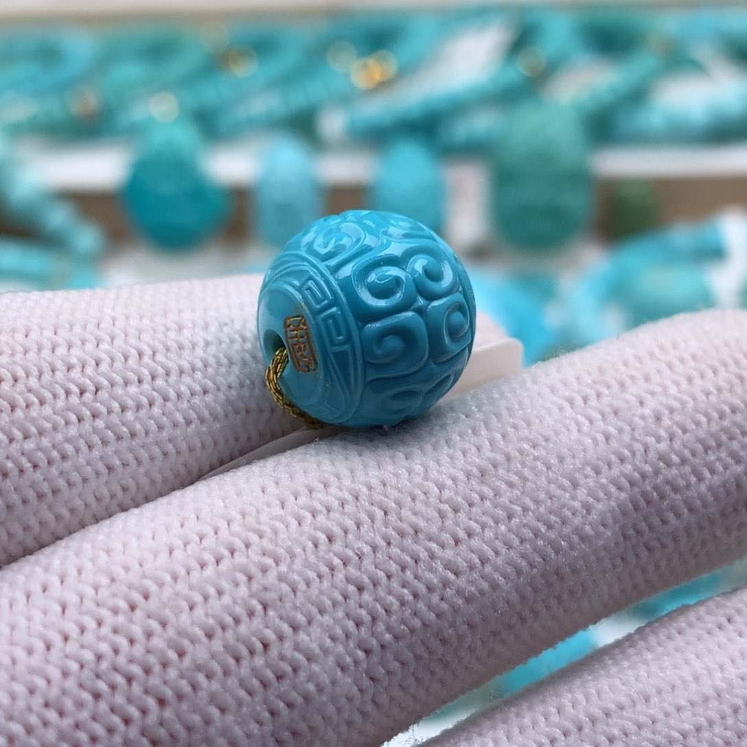 绿松石珠宝奇石未镶嵌12.6