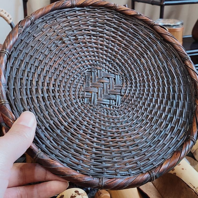 【闪购商品】竹编收纳盘