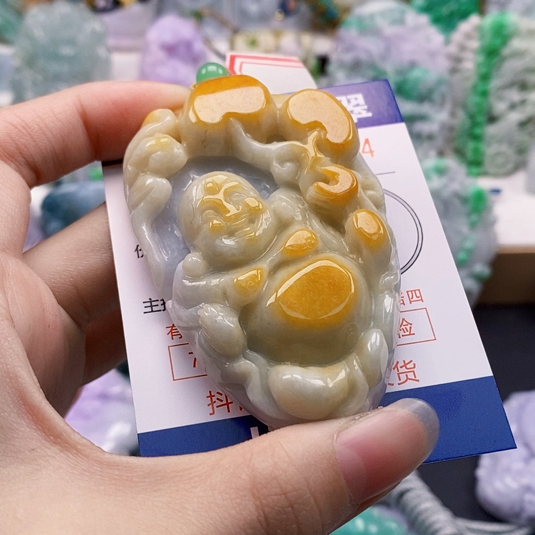 吊坠(不含链)未镶嵌翡翠孤****）