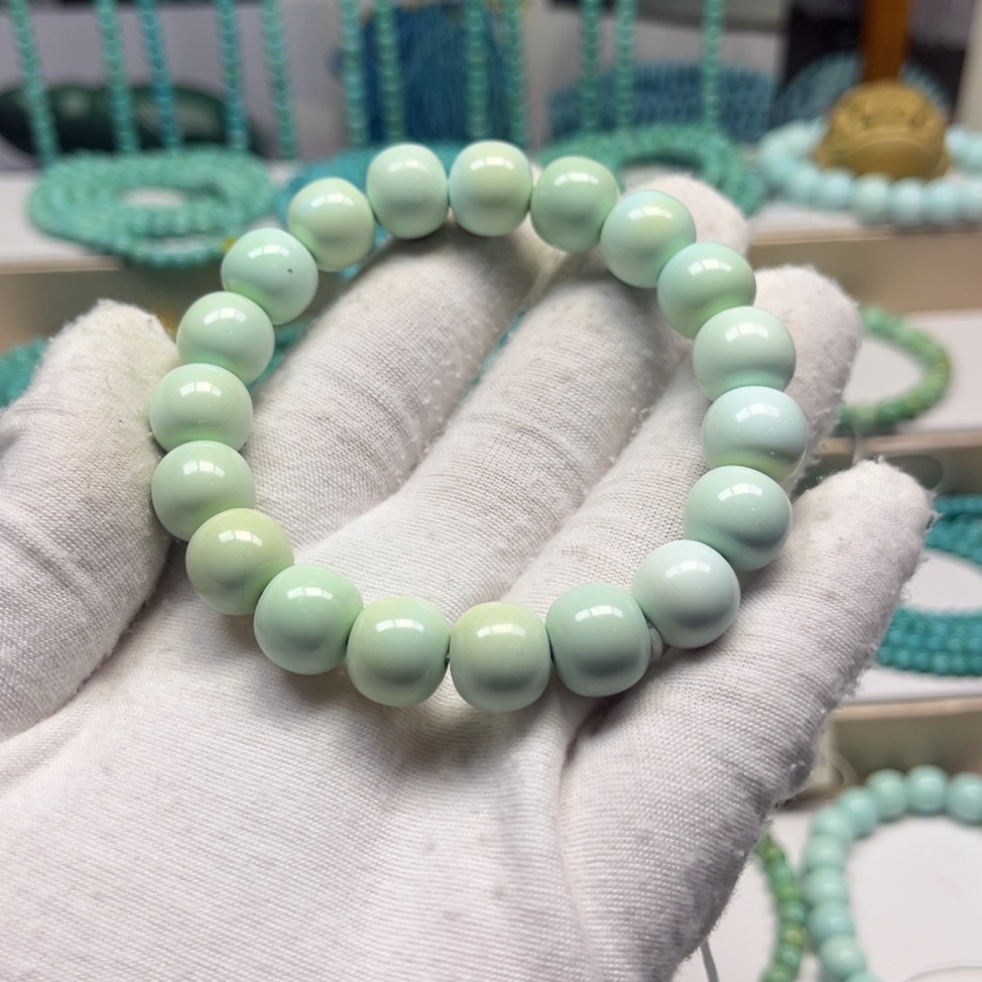 绿松石未镶嵌手链