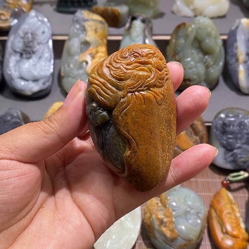 【闪购商品】和田玉把件未镶嵌楠*楠