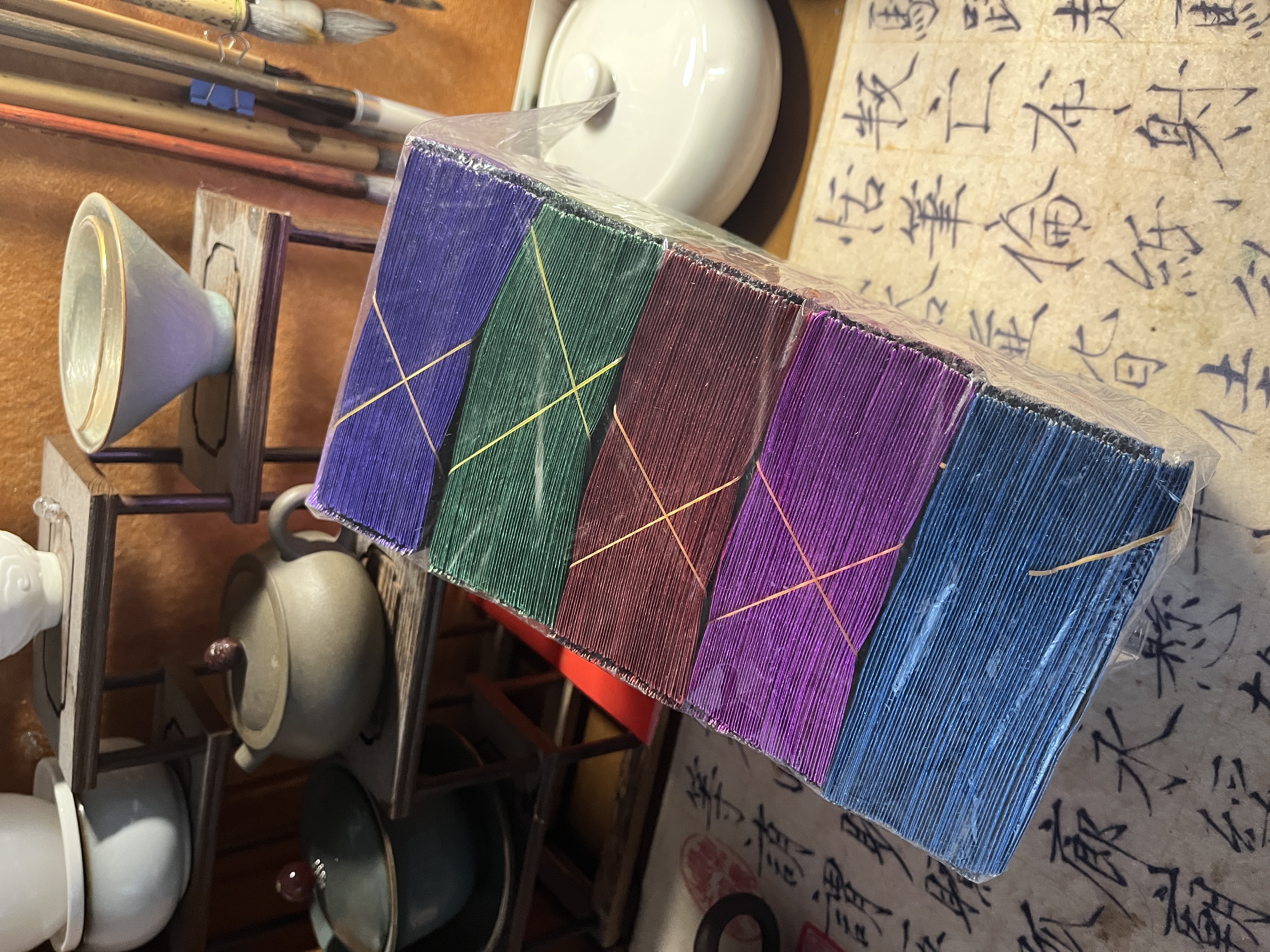 五彩半成品手工折纸（送袋子）半成品宝