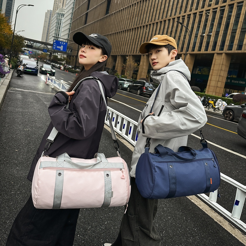 运动健身包女干湿两用游泳包大容量手提斜挎旅行包旅游行李收纳包