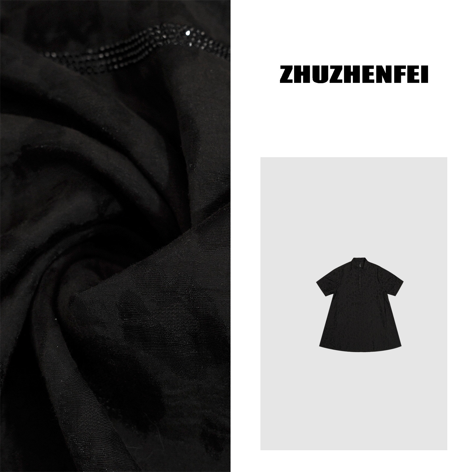 设计师原创新款【天丝裙】两色天丝百搭显瘦纯色通勤连衣裙Z352174