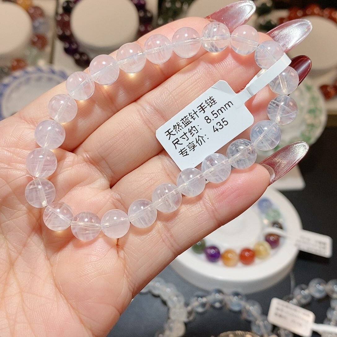 水晶手链未镶嵌蓝针