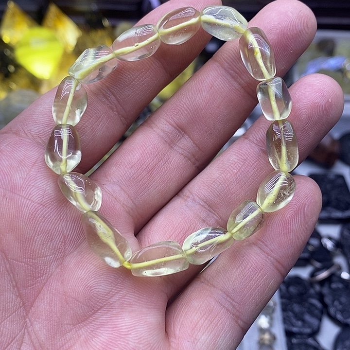 玻璃非金属利比亚随形手链