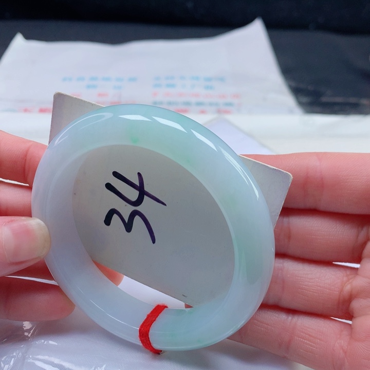 翡翠手镯未镶嵌5455545554555