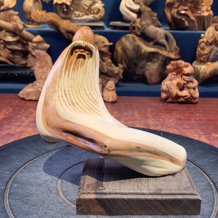 柏木（崖柏）根雕摆件