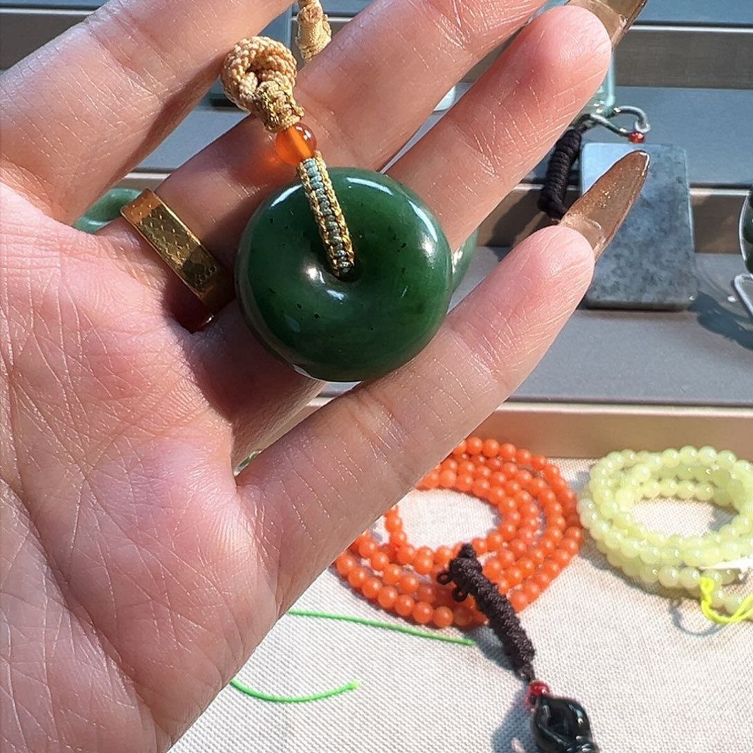 和田玉吊坠(不含链)未镶嵌