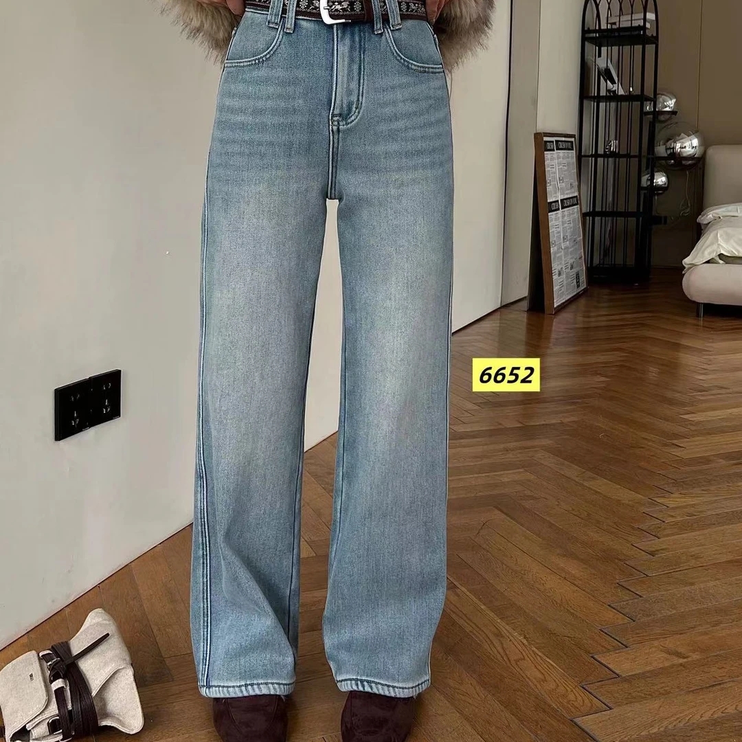 时尚百搭牛仔裤2715