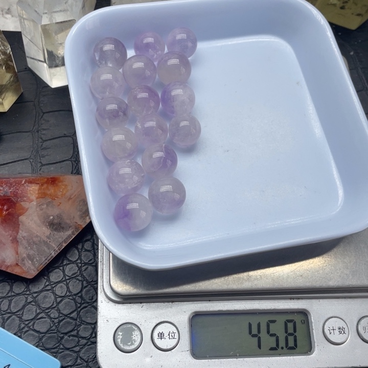 水晶未镶嵌珠宝半成品38
