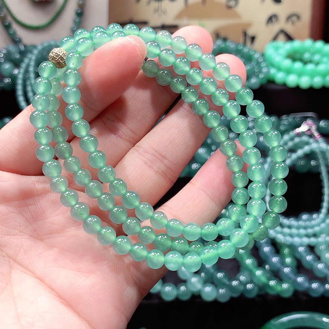 未镶嵌手链翡翠卡6