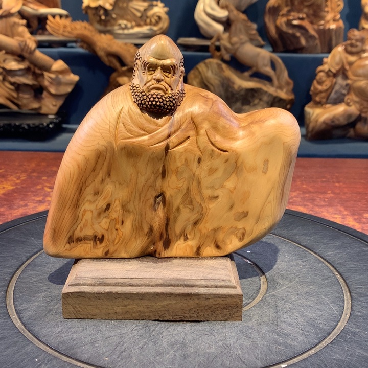 柏木（崖柏）根雕摆件