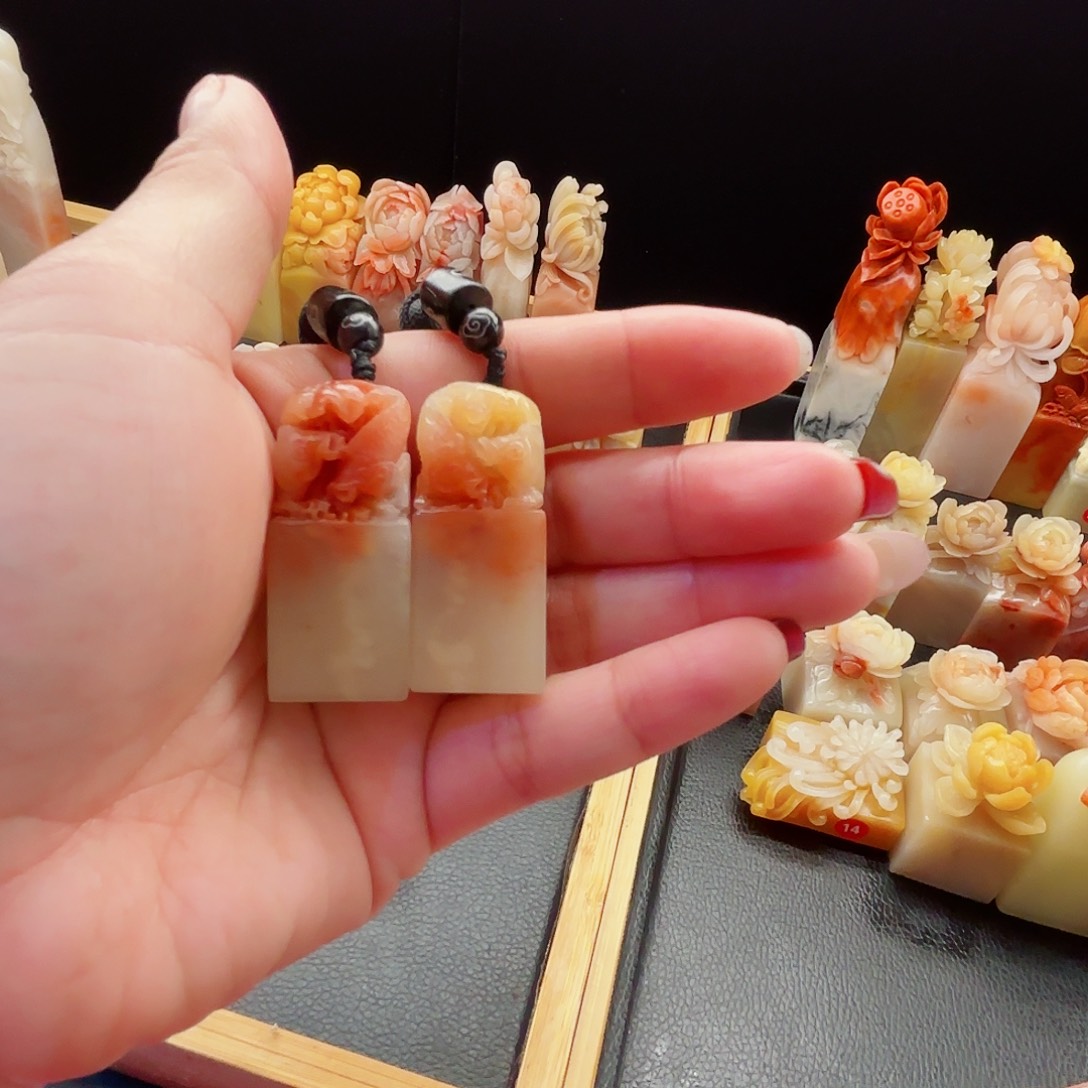 寿山石印石川*寿山石等