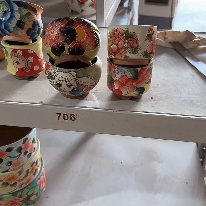 ****～紫砂花盆景德镇陶瓷