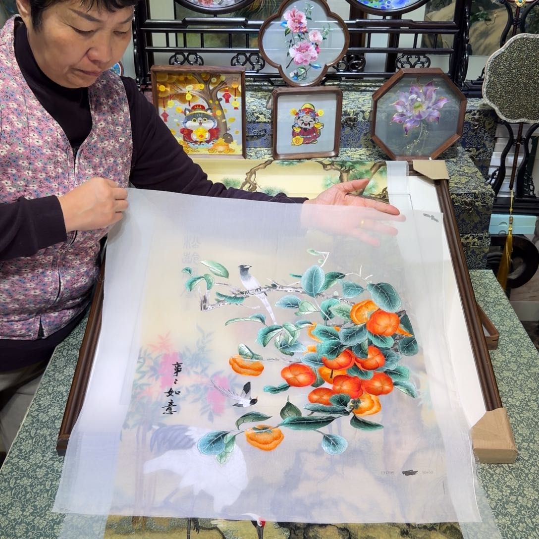 刺绣手工苏绣工艺